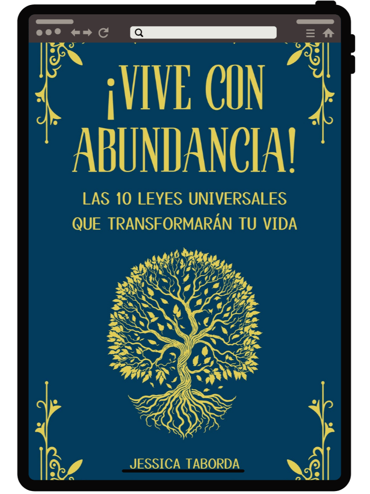 Mock up kindle Vive con abundancia