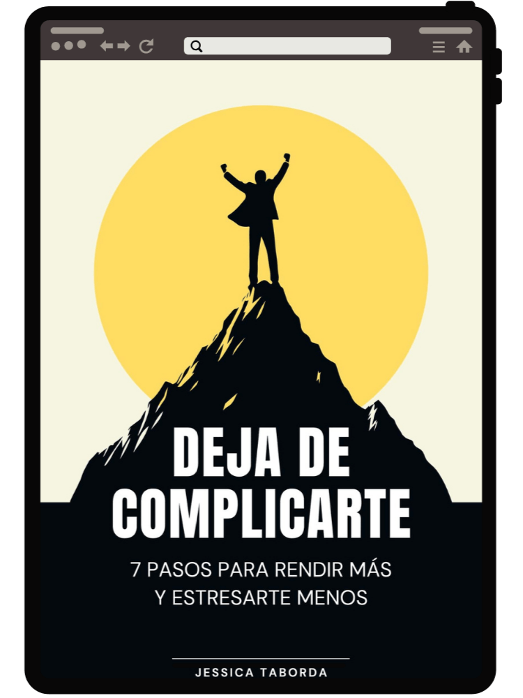 Mock up kindle deja de complicarte